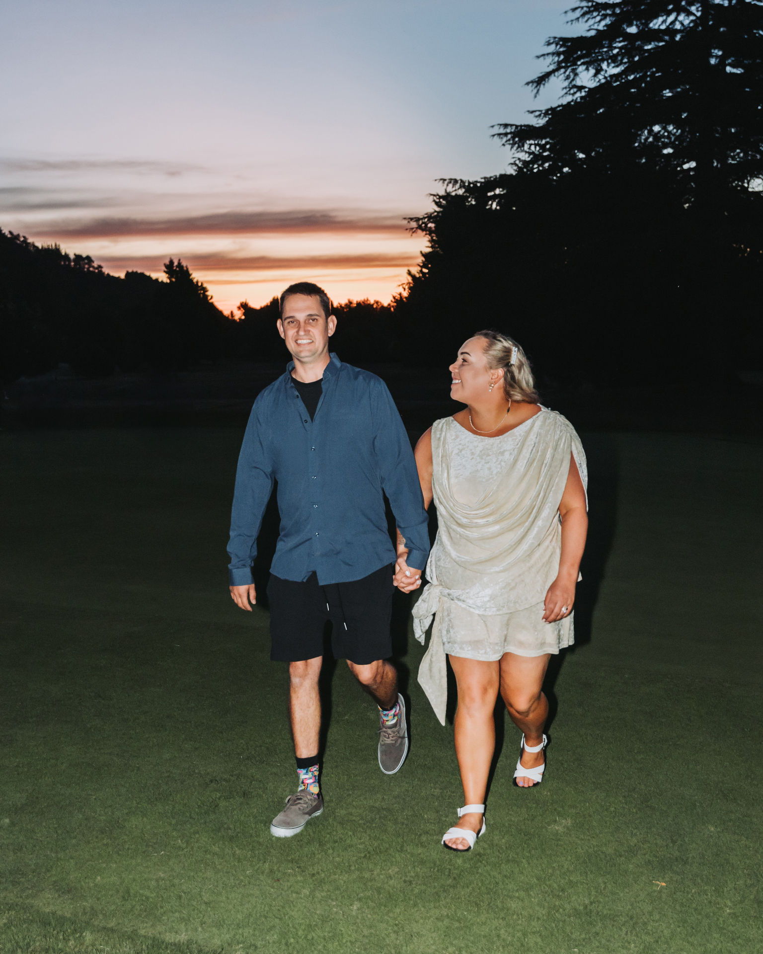 South East Queensland wedding — ceremony embrace